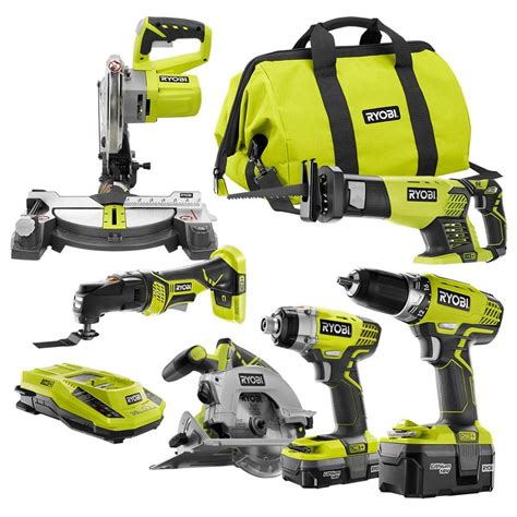 of torque and features a 12" ratcheting metal chuck to match. . Combo kit ryobi